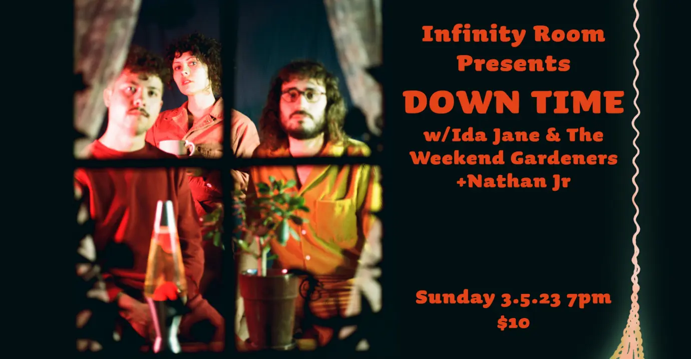 Poster for the March 5 show at the Infinity Room in Salem